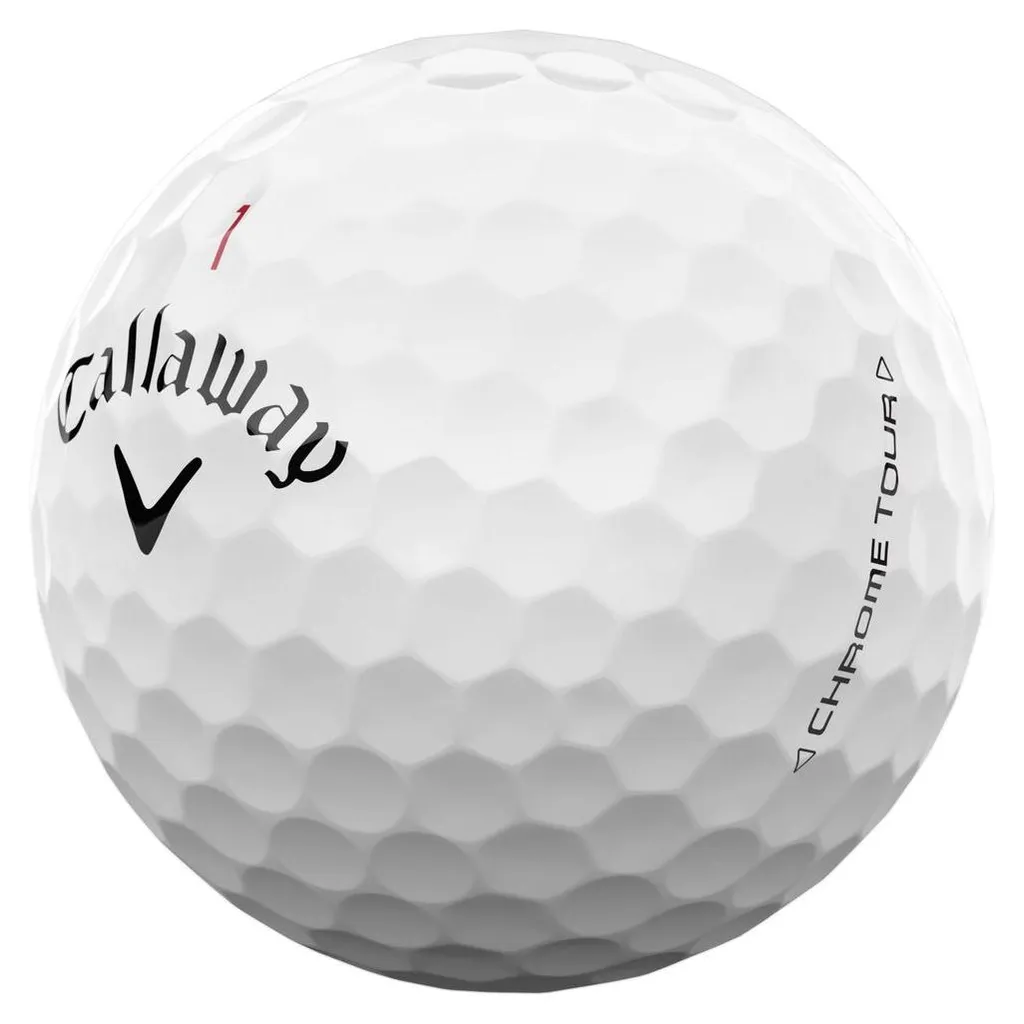 Callaway Chrome Tour balles de golf blanches pack de 12 performance - 4