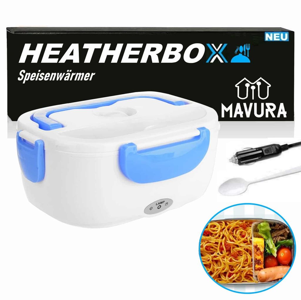 HEATHERBOX Speisenwärmer Box Wärmebox Warmhalte Box Behälter elektrisch 12v