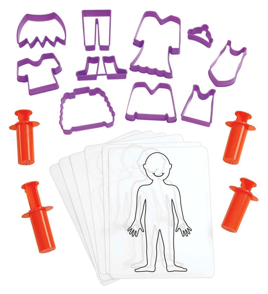 Colorations Knetset zum Ankleiden - Kreative Spielmatten und Zubehör