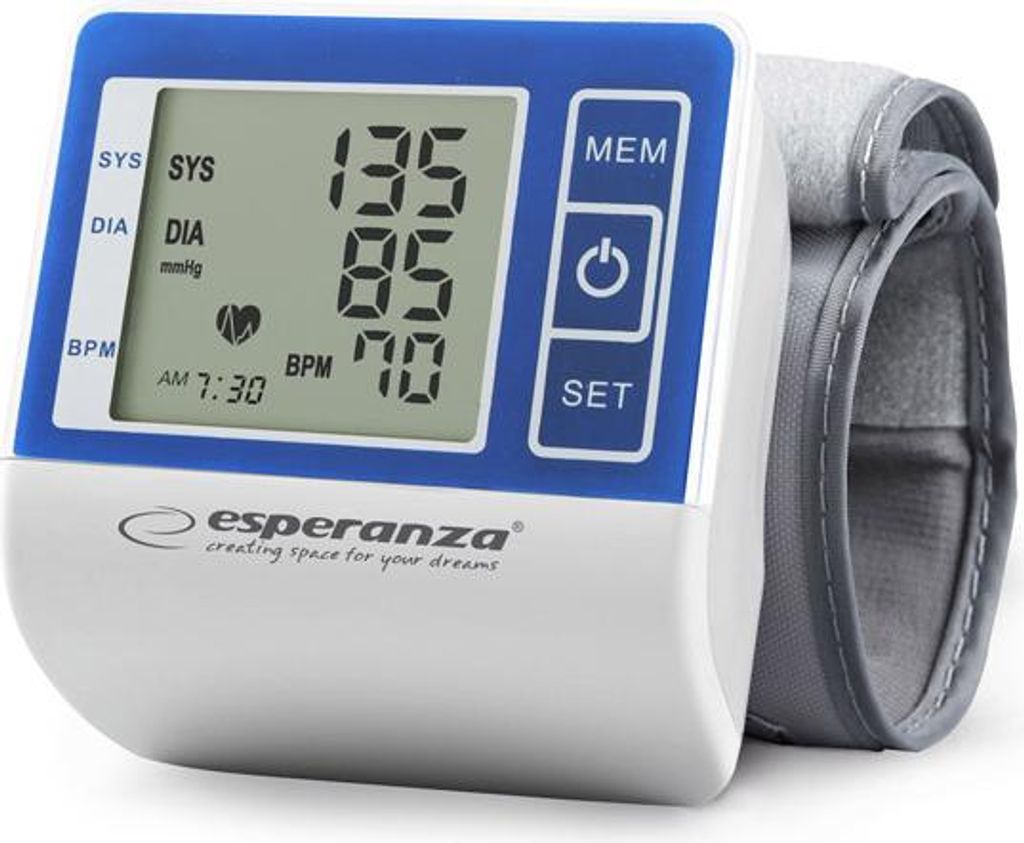 Ciśnieniomierz naramienny półautomatyczny Esperanza ECB001 Zdjęcie produktu 