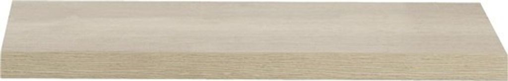 Waschtischplatte Sanox 60,2 x 45 cm Eiche Natur Holz Ohne Ausschnitt