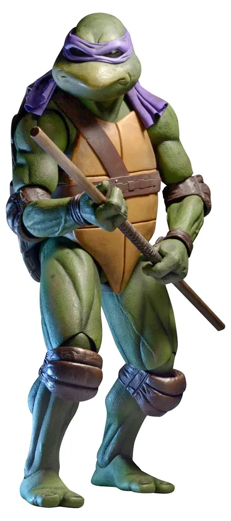 Statue articulée Donatello Tortues Ninja format géant 42cm par NECA