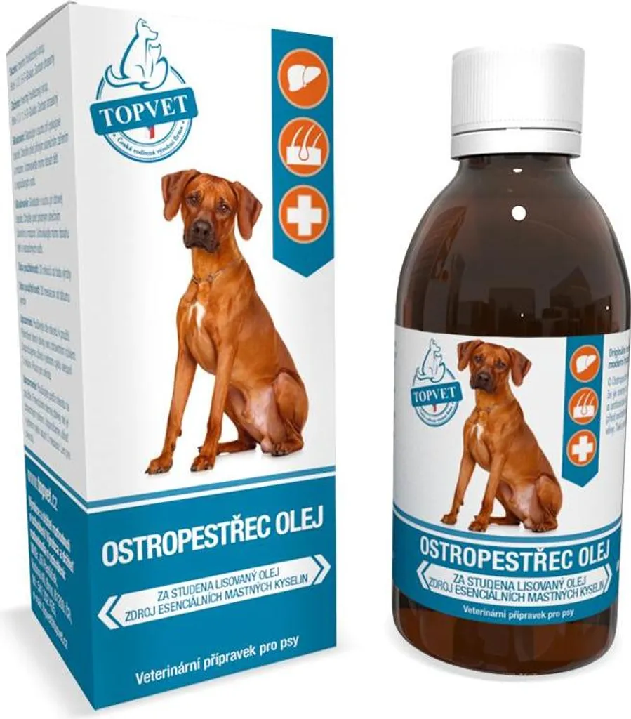 Complément alimentaire chien Huile de chardon-marie 200ml détox foie