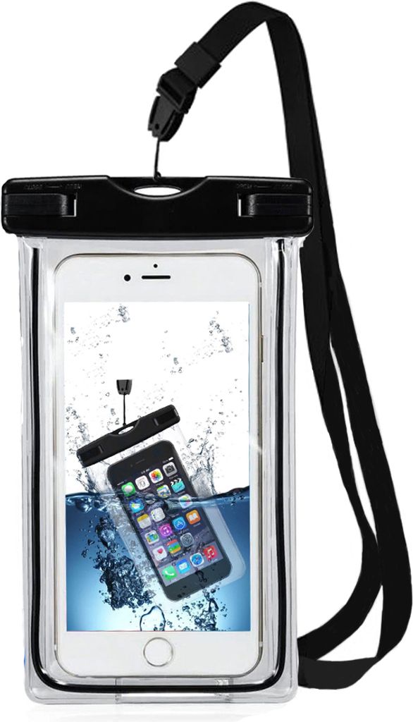 MMOBIEL Wasserdichte Smartphone Tasche (SCHWARZ) für iPhone Produktbild 