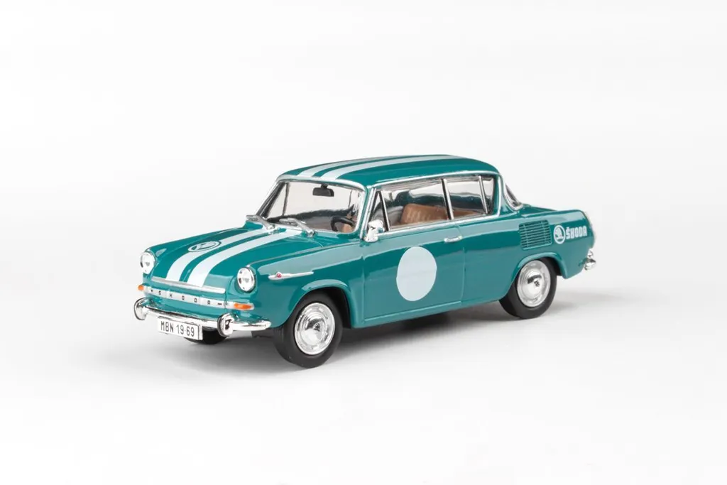 Miniature ABREX 1:43 Embéixo avec peinture bleu vert foncé premium - 2