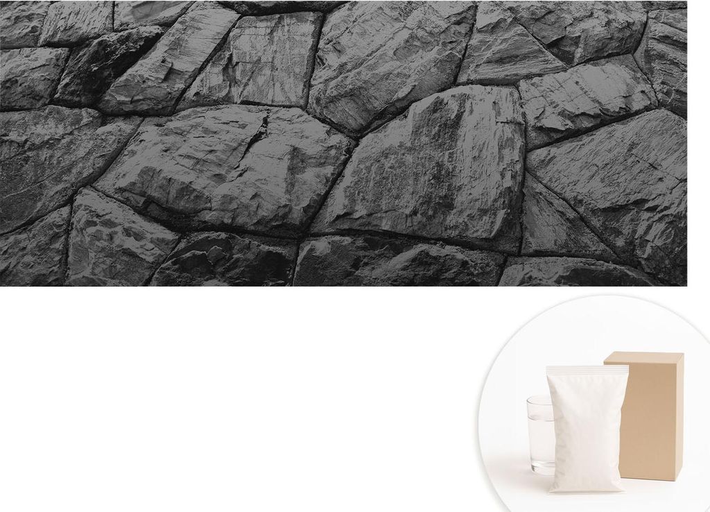 Fototapete - Wandbilder für Wohnzimmer - 208x146 cm - Dekorative Wandfolie - Modernes Design für Wanddekoration - Tapeten für Innenräume - Stei...