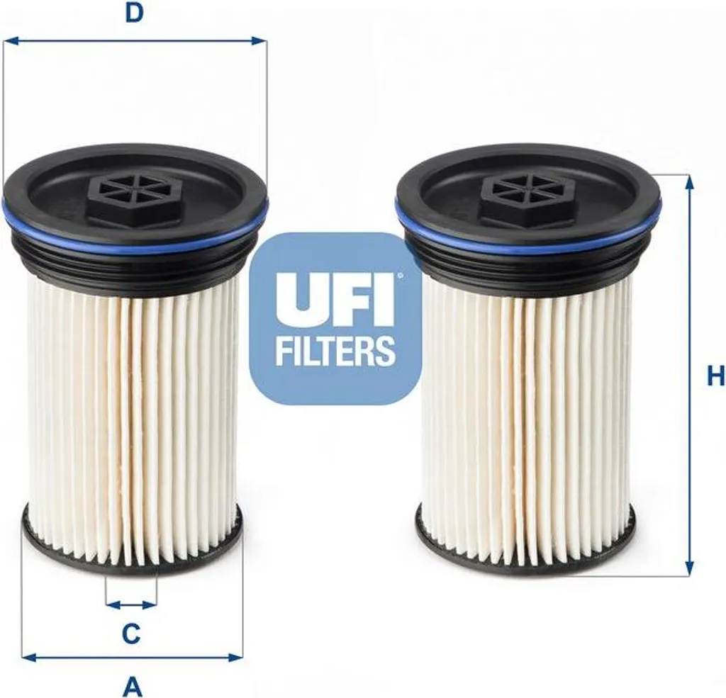 Évitez les pannes d'injection avec le filtre UFI 26.071.00 OE 42592178