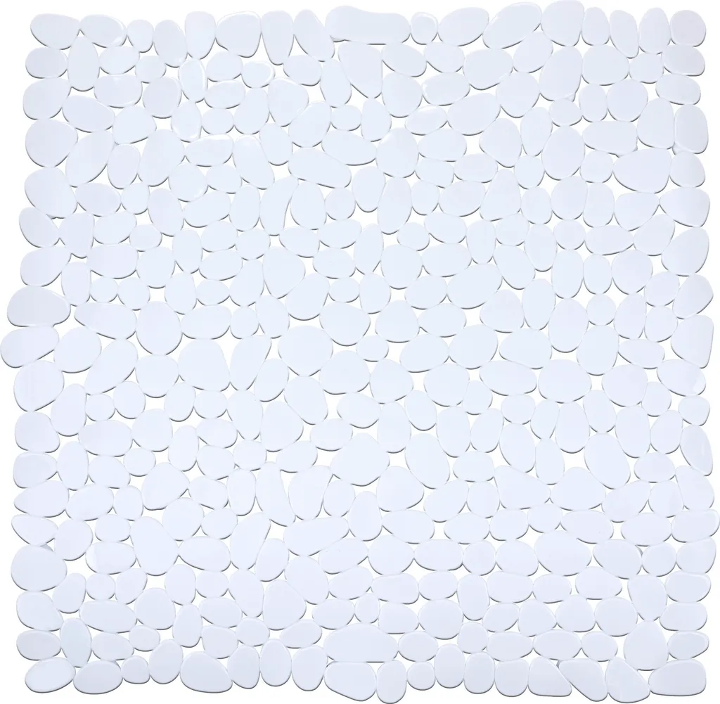 Offerta WENKO Tappetino Doccia Paradise 54x54 Bianco Antiscivolo