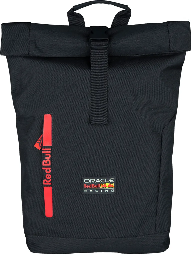 Zaino Red Bull Edizione Roll Top: Robustezza e Stile Lifestyle F1