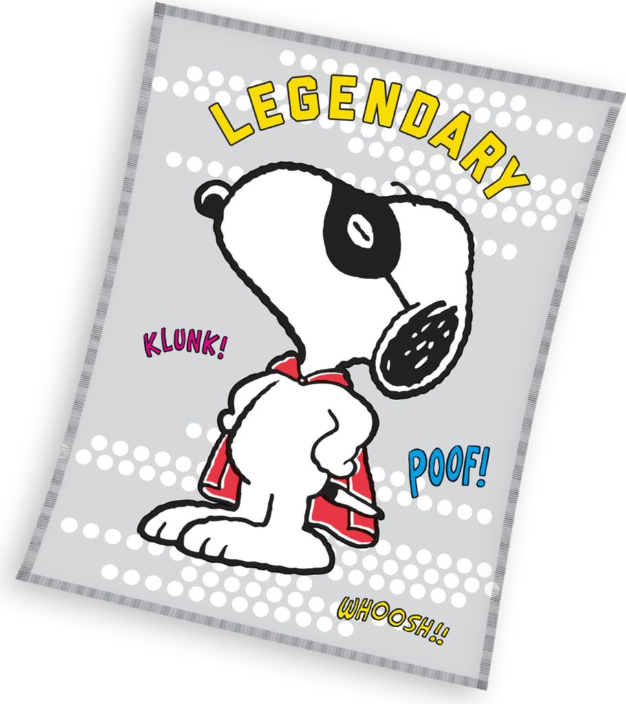 Snoopy decke Blanket 150 x 200 CM Produktbild 