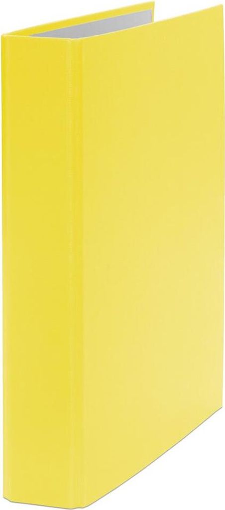 Ringbuch DIN A5 Weiß - 2-Ring Ordner Für Ca. 250 Blatt | 4cm Rückenbreite