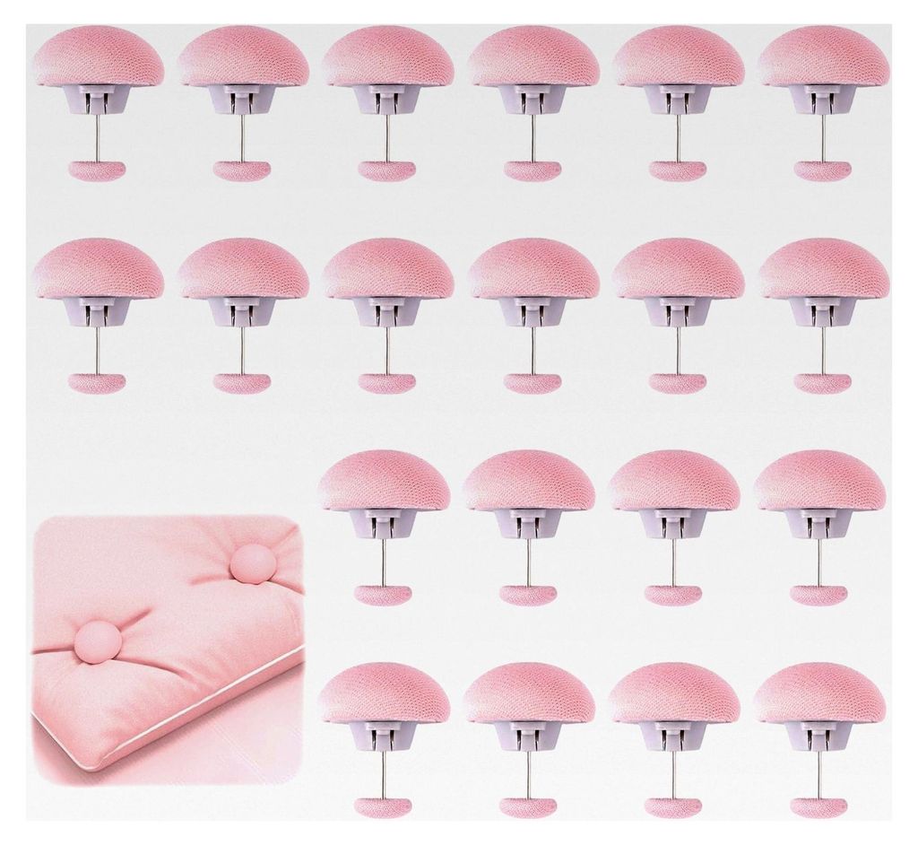 20 Stück Bettdeckenhalter gegen Verrutschen, rosa Bettdeckenbezug Klammer, Kunststoff Bettdecken Clips, Quilt Fixierer, Duvet Cover Clips Bettwäs...