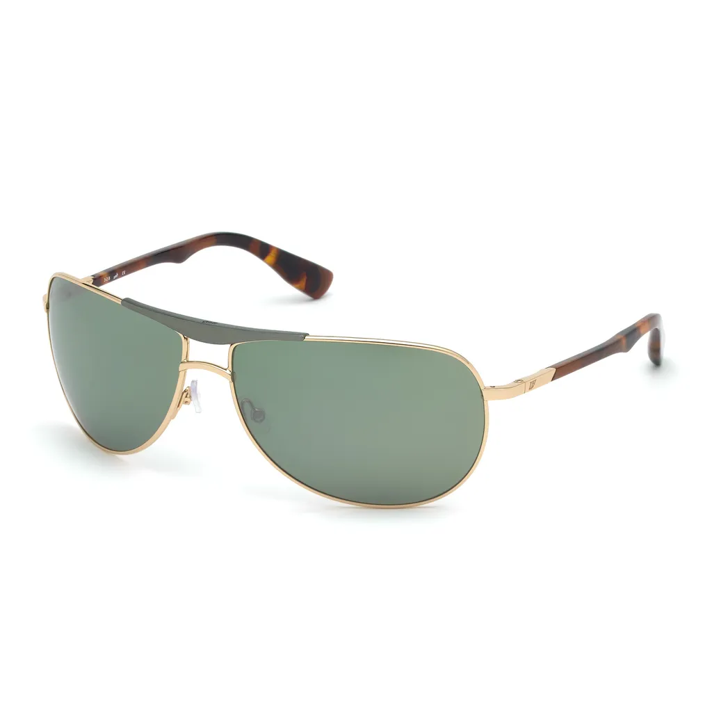 Lunettes de soleil or verres miroirs Web WE0273 protection UV400 homme