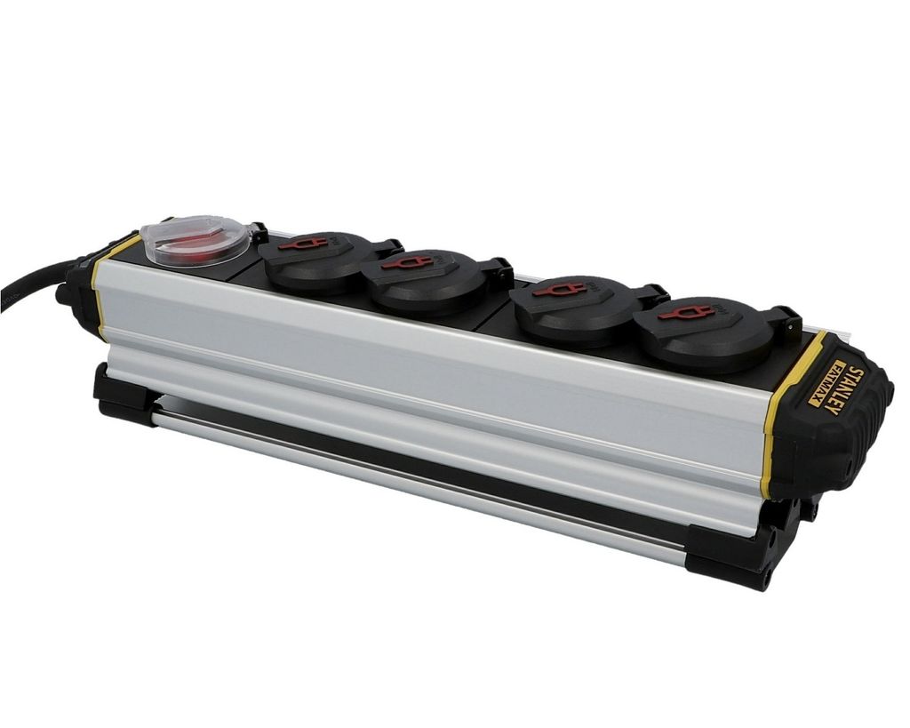 Rallonge électrique Stanley Fatmax 5m – Bloc 4 Prises, Neuve