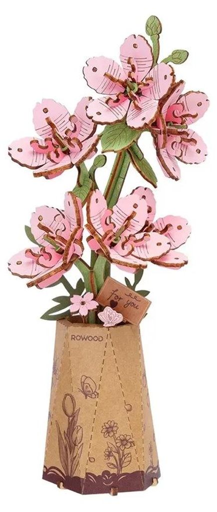 ROBOTIME Rowood 3D-Holzpuzzle Sakura 113 dll Produktbild 