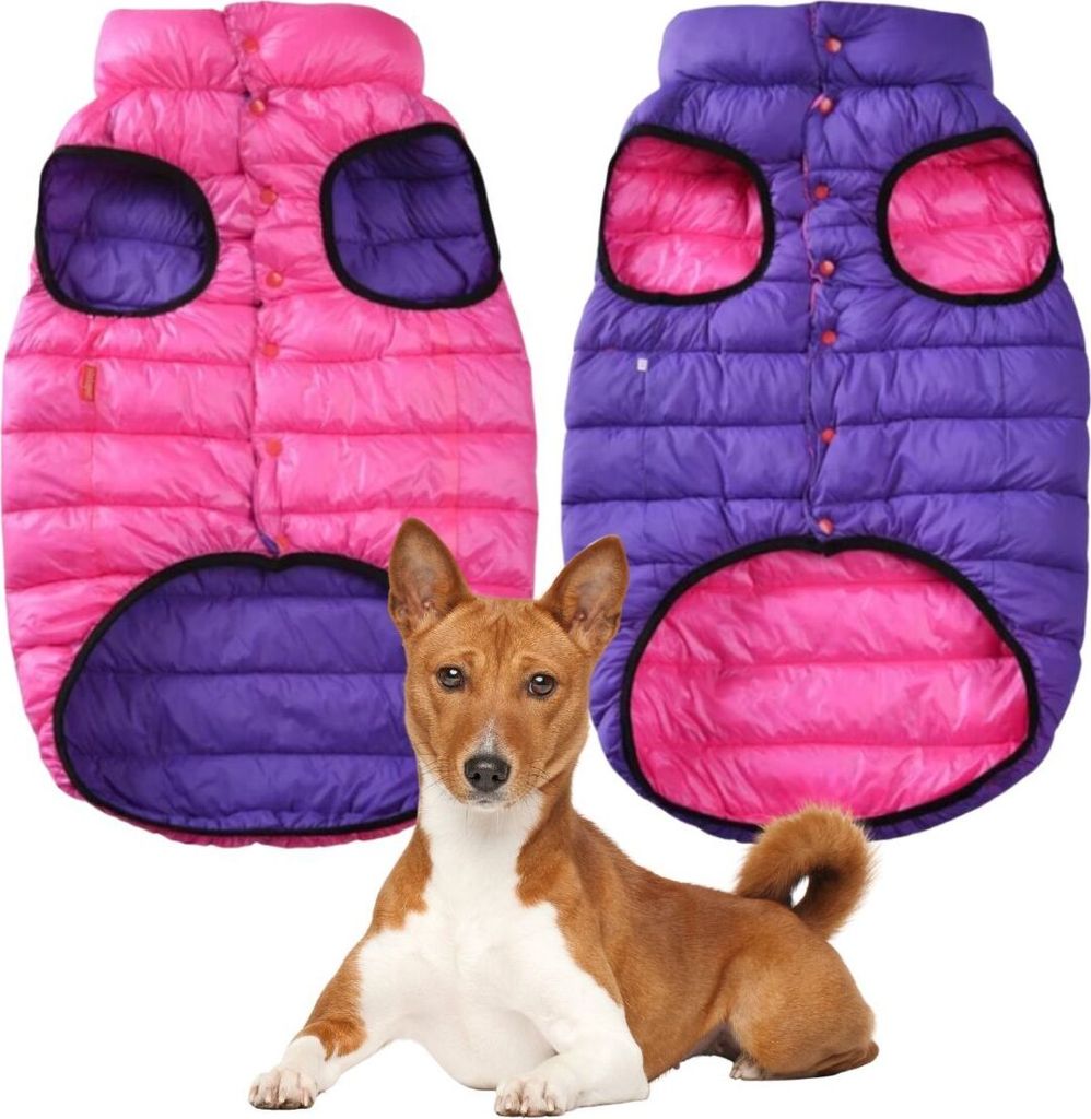 Warmer Wintermantel für Hunde Beidseitig isolierte Jacke 4XL