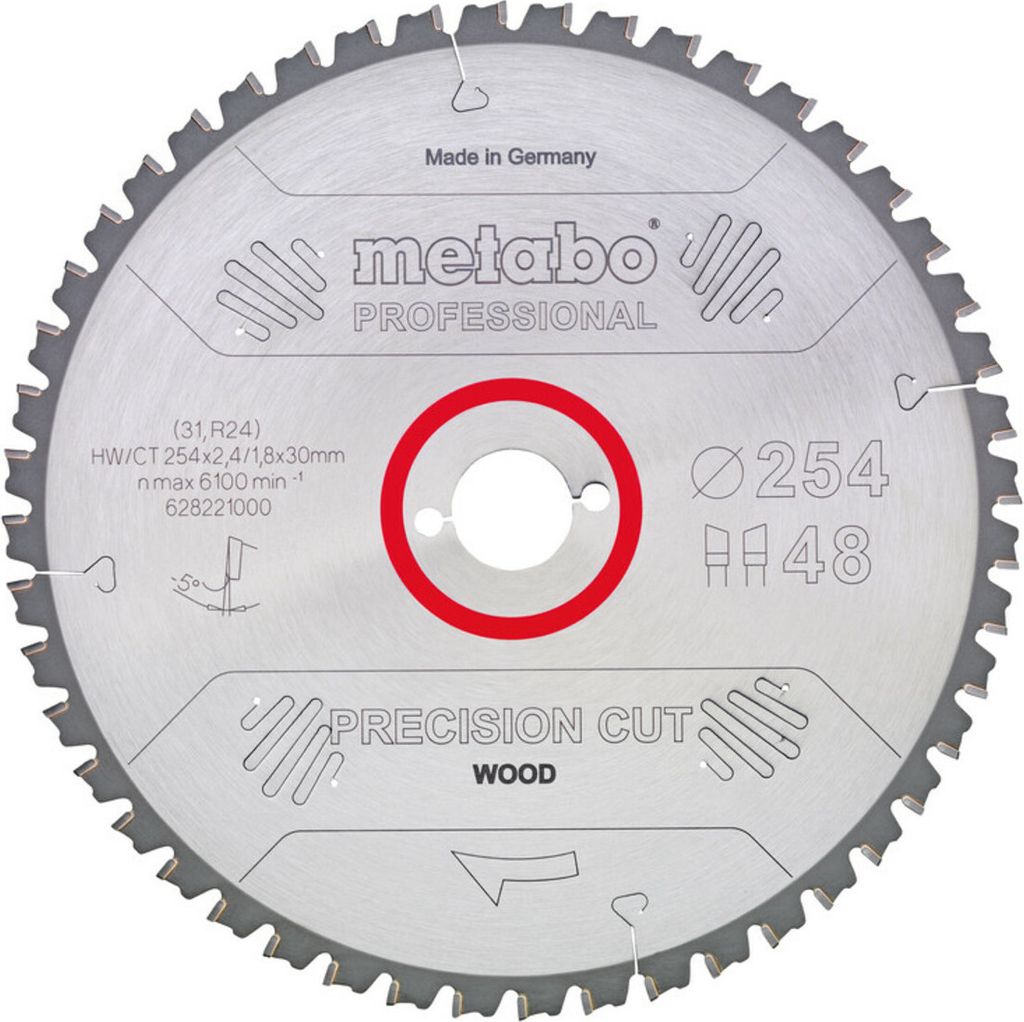 Metabo Kreissägeblatt HW/CT 315x2,8x30mm 48 WZ