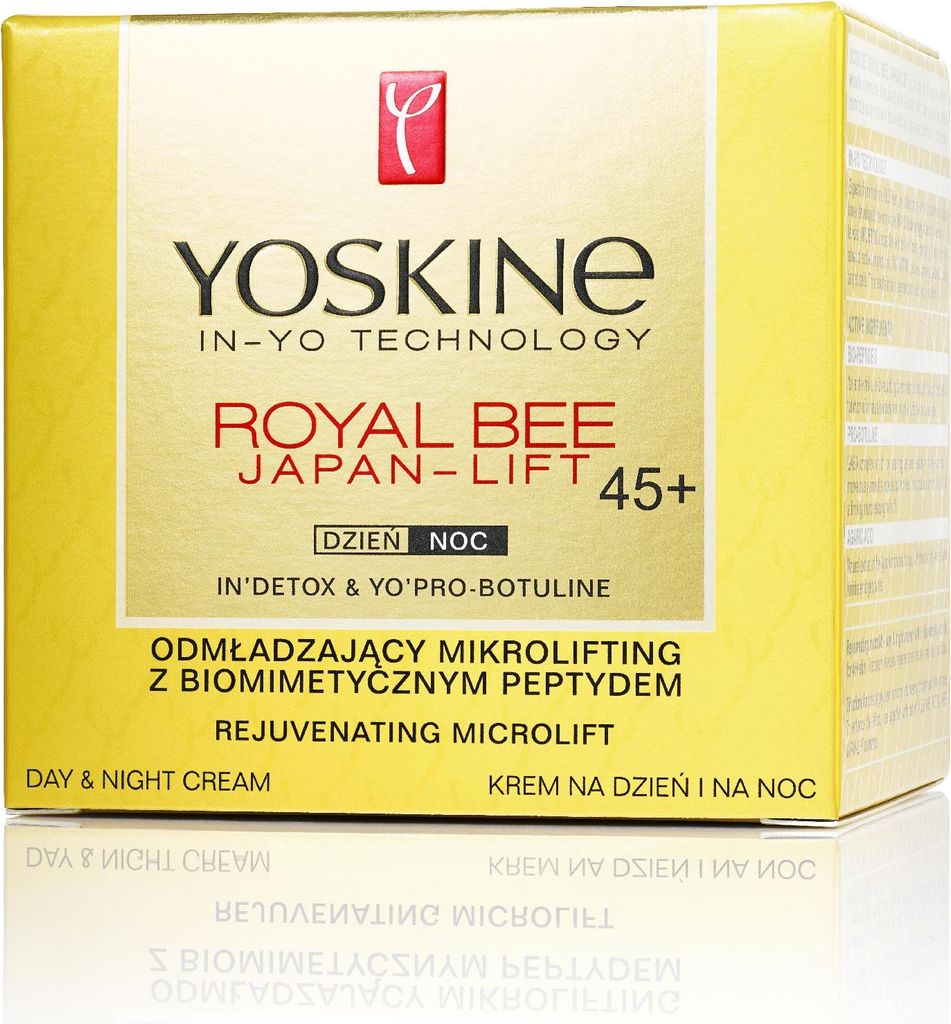 YOSKINE Royal Bee Japan-Lift 45+ Anti-Falten-Creme mit Peptiden 50 ml