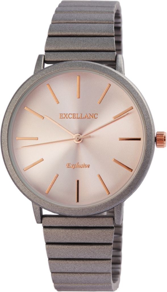Excellanc Damen - Uhr Zugarmband Metall Analog Quarz Armbanduhr 1800172