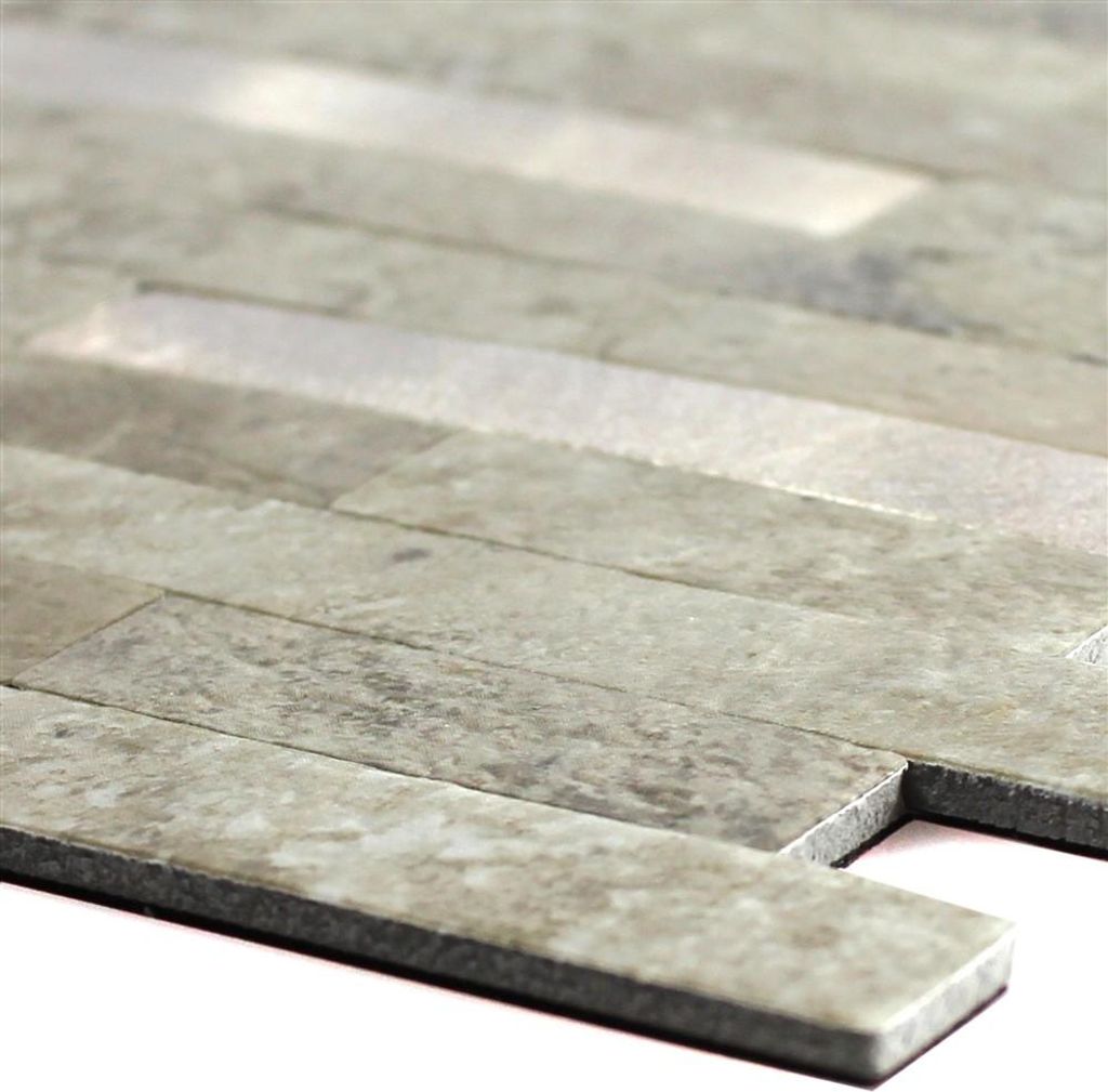 Vinyl Mosaikfliesen Maywald Selbstklebend Grün Braun Produktbild 