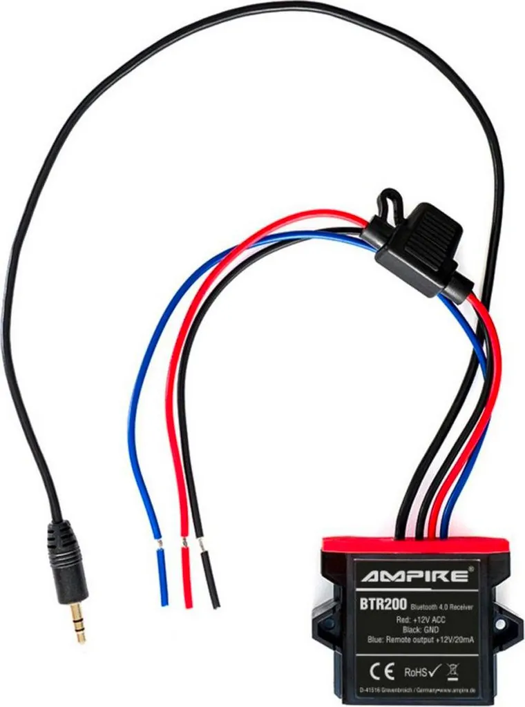 Récepteur Audio Bluetooth Haute Résolution Ampire BTR200-HD aptX HD