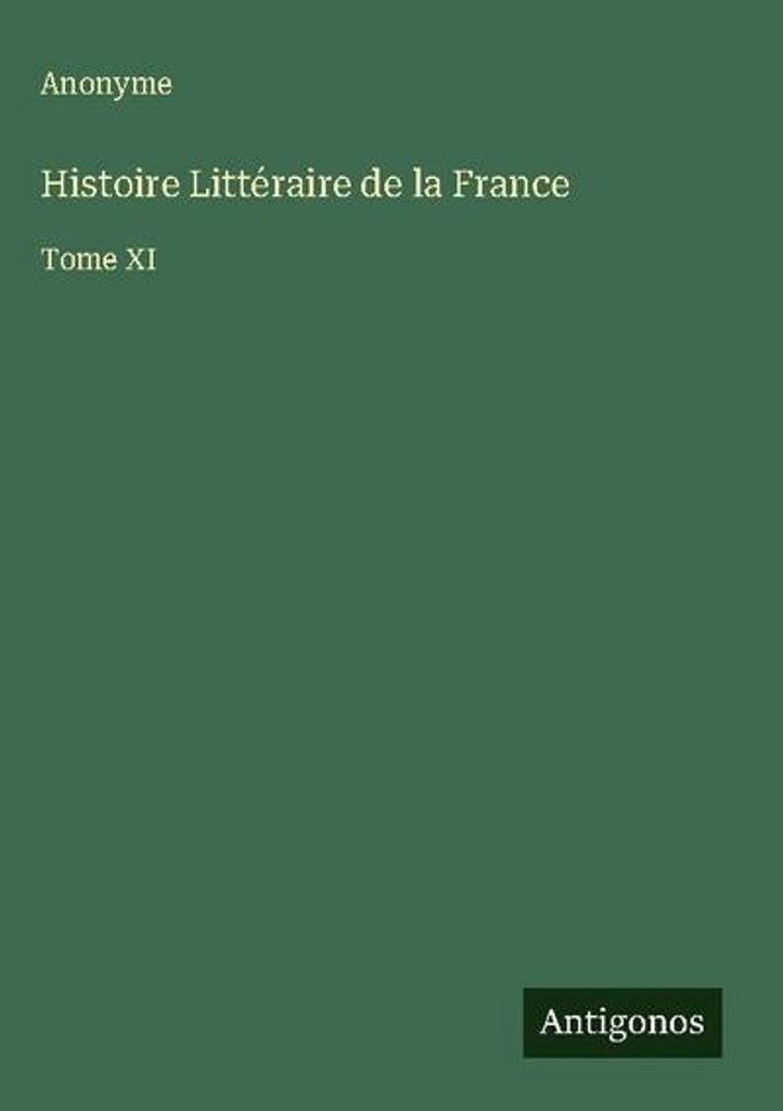 Literaturgeschichte Frankreichs
