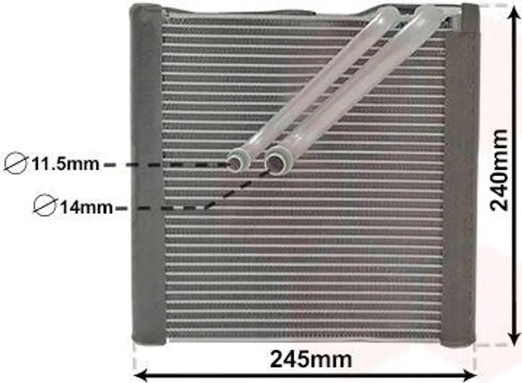 Climatisation VW : Évaporateur VAN WEZEL pour Golf VI et Touran (1T1)
