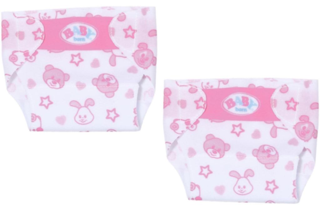 BABY born Little Windeln 2 Stck 36cm Produktbild 