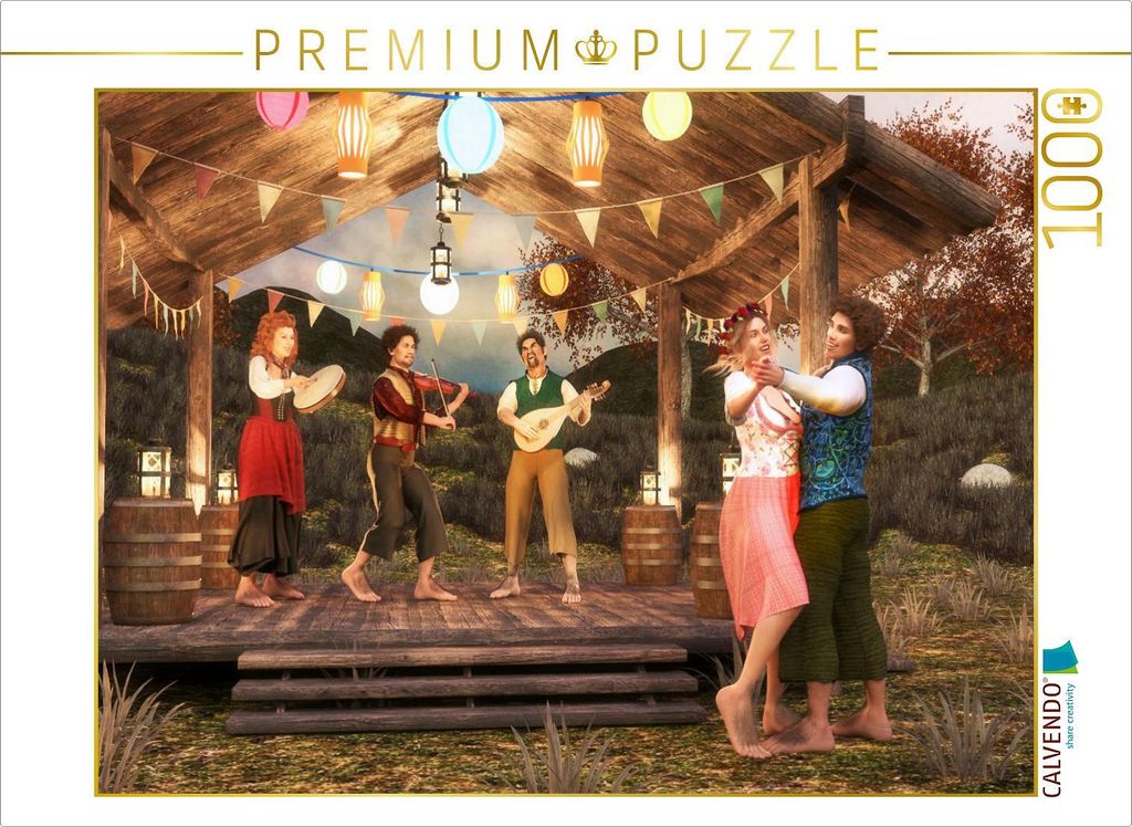 CALVENDO Puzzle Herbstfest | 1000 Teile Lege-Größe 64x48cm Foto-Puzzle für glückliche Stunden