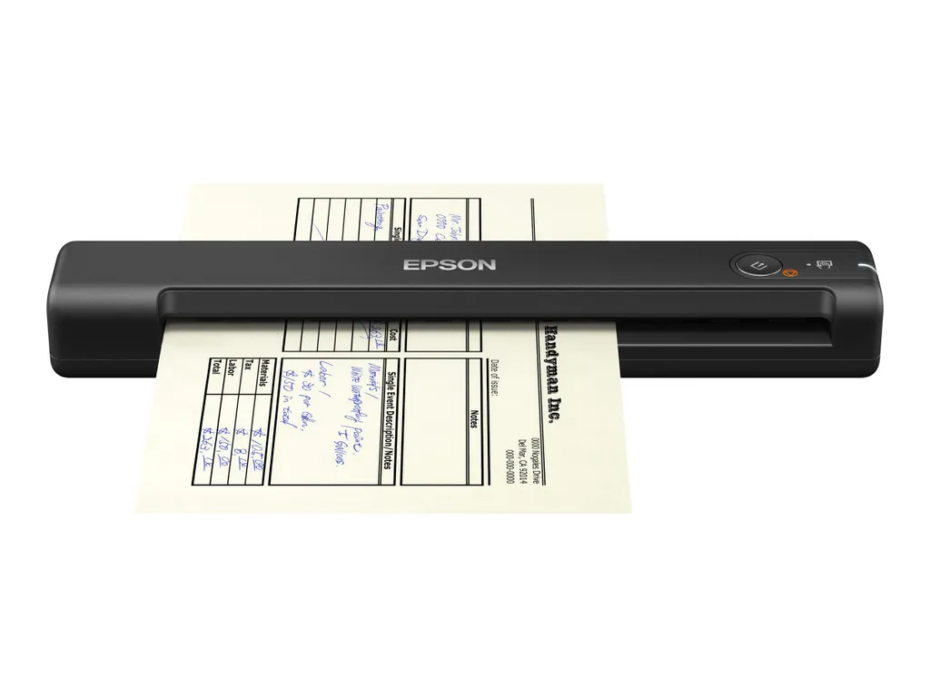 Epson WorkForce ES-50 Scanner mobile A4 compact pour documents et reçus - 22