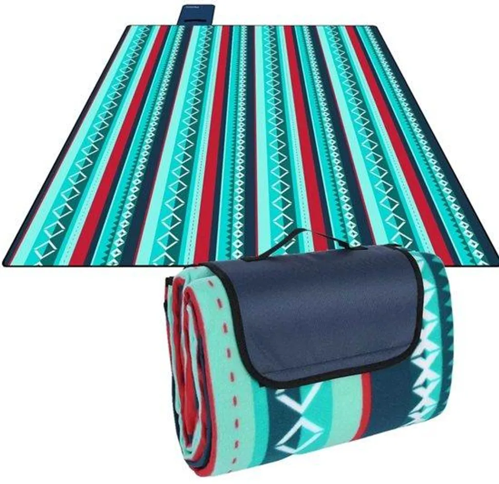 Nappe de pique-nique et tapis de plage grand format pour camping