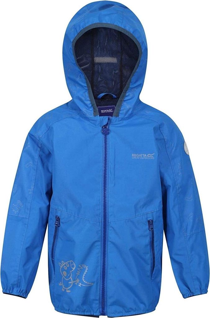 Regatta - Jacke, wasserfest für Kinder RG5956 (86) (Dunkelblau)