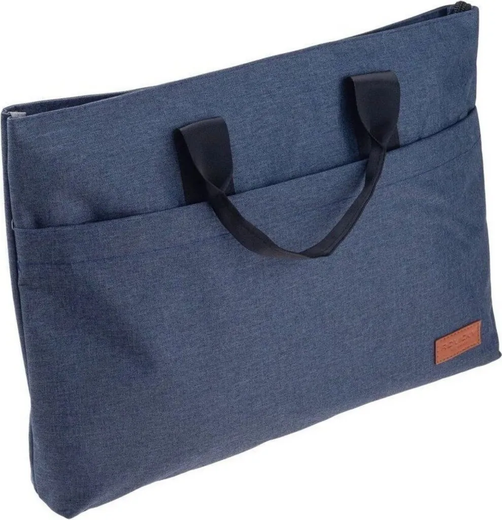 Rovicky DHNB0996S4566NAVY26228: Sacchetto Viaggio Uomo Pelle Blu