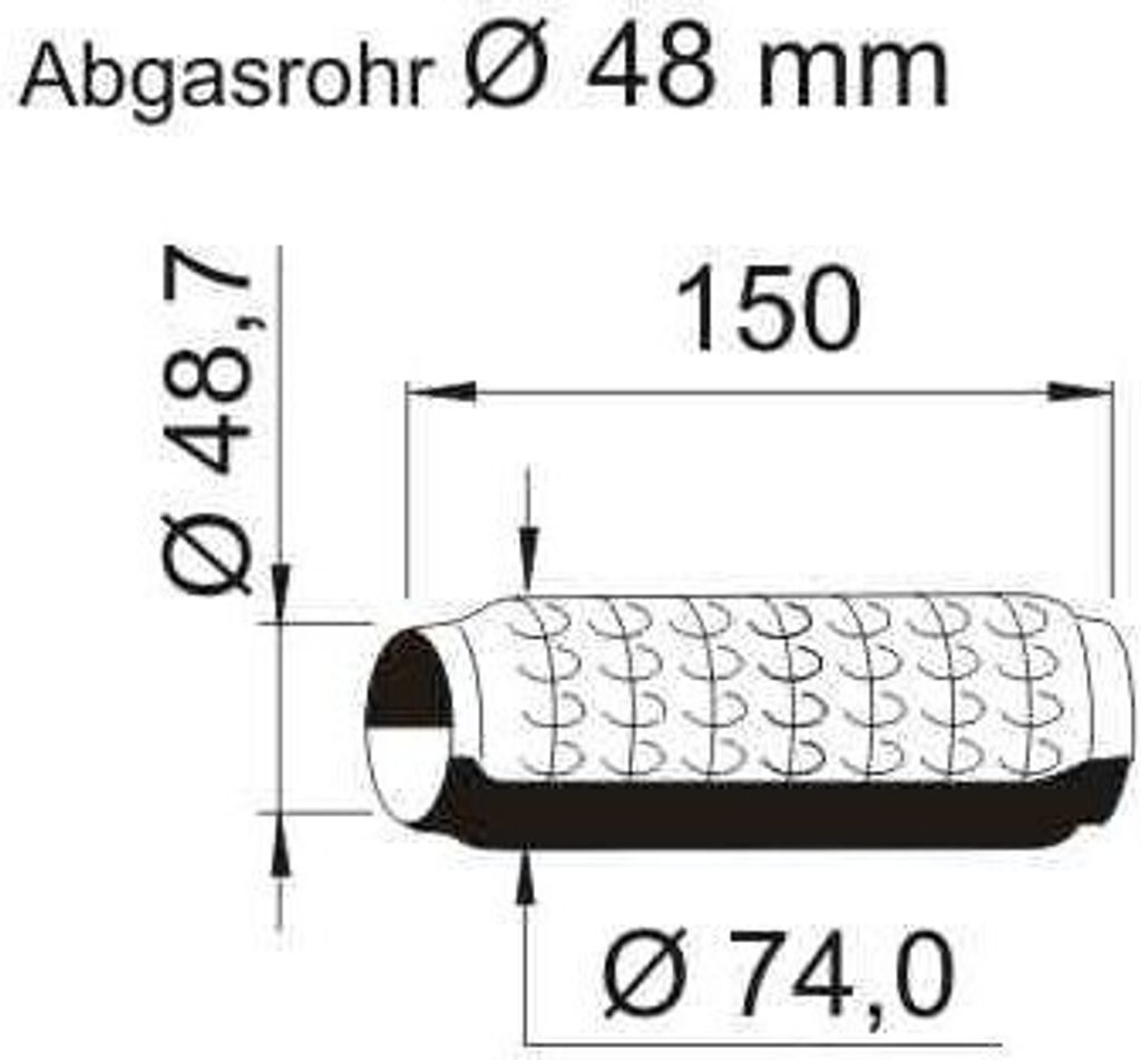 VEGAZ UFR-626 Flexrohr Abgasanlage Auspuffrohr für OPEL Astra J Sports Tourer (P10) ASTRA J ASTRA J Stufenheck für FORD Fiesta Mk6 Schrägheck