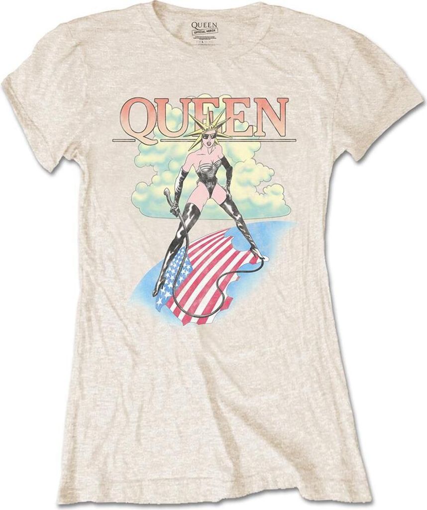 Queen - "Mistress" T-Shirt für Damen RO1030 (XL) (Sand)