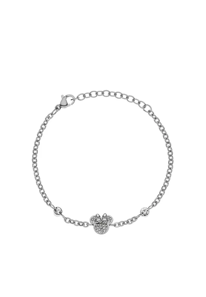 Offerta Bracciale Argento Disney Mickey e Minnie - Prezzo Outlet Online