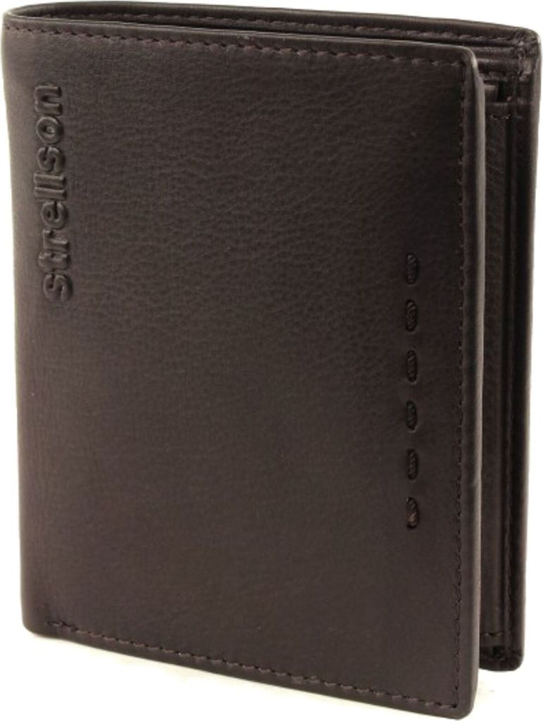 Strellson Oxford Circus Jorge Billfold V8 Herren Geldbörse Hochformat dark brown
