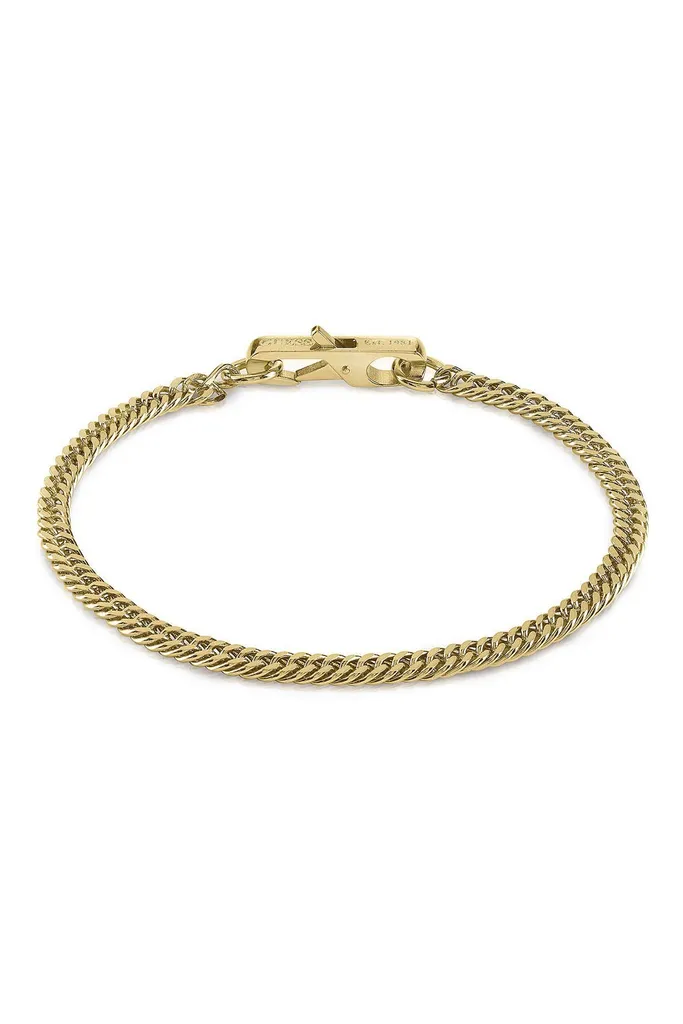Guess JUMB01330JWYGS: Il Bracciale Uomo Oro per Momenti Indimenticabili