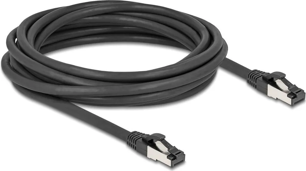 Cavo Ethernet Delock Cat 8.1 40Gbps 5m | Design S/FTP Premium Nero