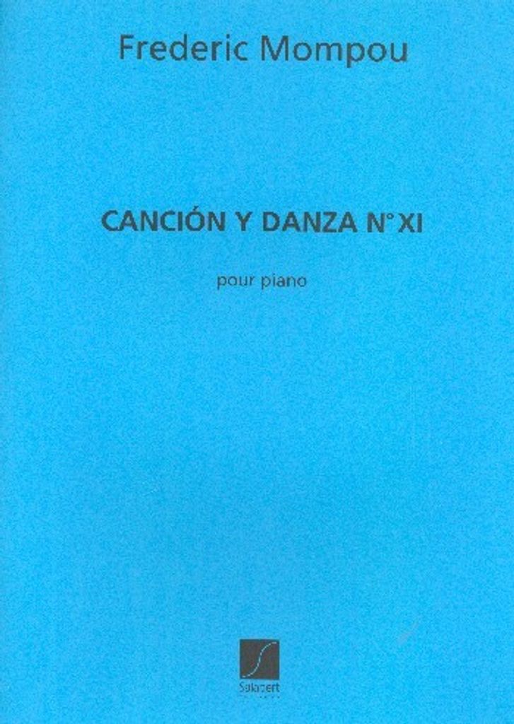 Cancion Y Danza No.11 Pour Piano