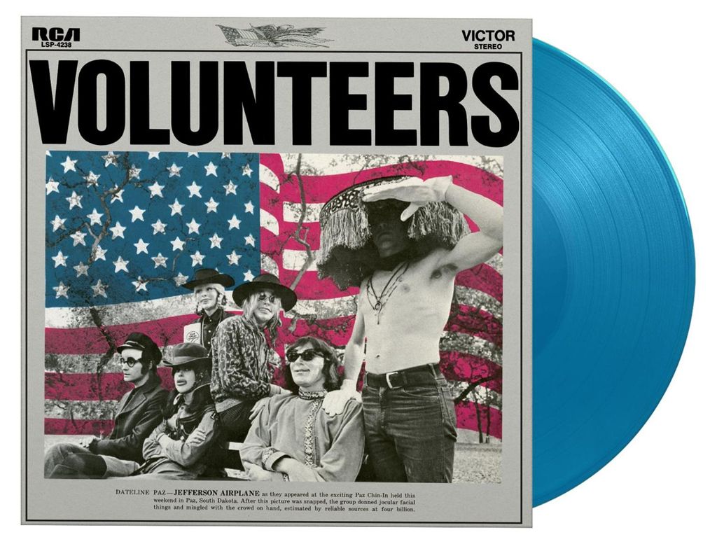 Jefferson Airplane: Volunteers (180g) (Limited Numbered Edition) (Blue Vinyl)