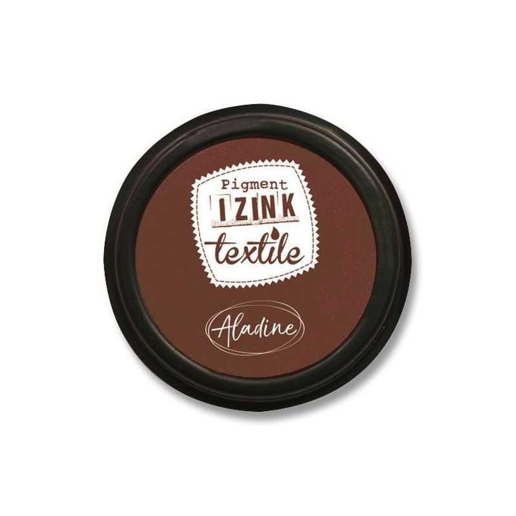 Razítkovací polštářek na textil IZINK textile - hnědý Obrázek produktu 