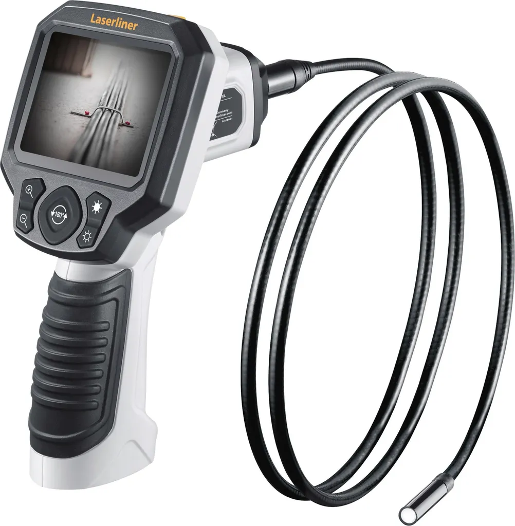 Inspecter les Zones Inaccessibles avec le VideoScope XL Laserliner 082.114A