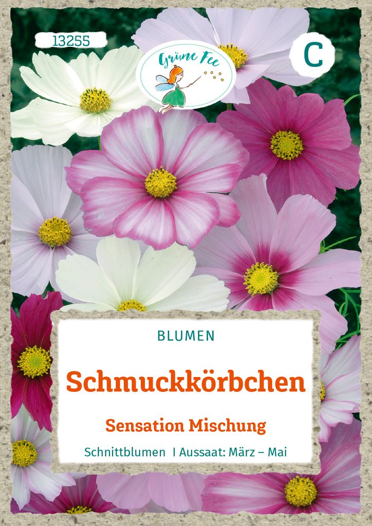Cosmea Sensation Mischung | Cosmeasamen von Grüne Fee Produktbild 