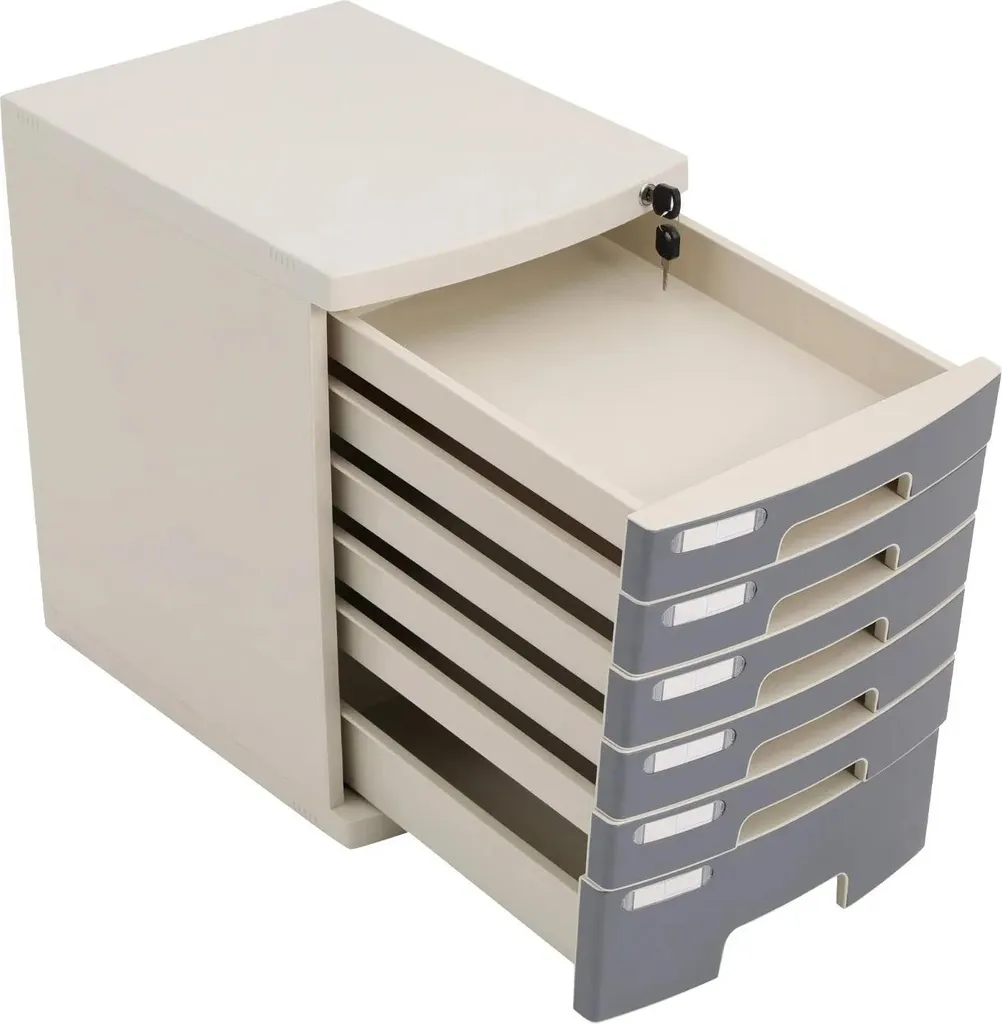 Rangement de bureau pour documents confidentiels - Module à tiroirs - 4