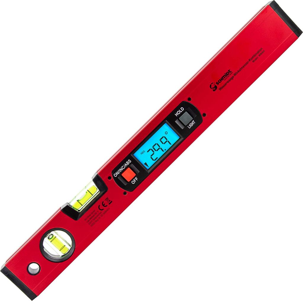 SCHMIDT security tools Neigungsmesser Wasserwaage Digital Produktbild 