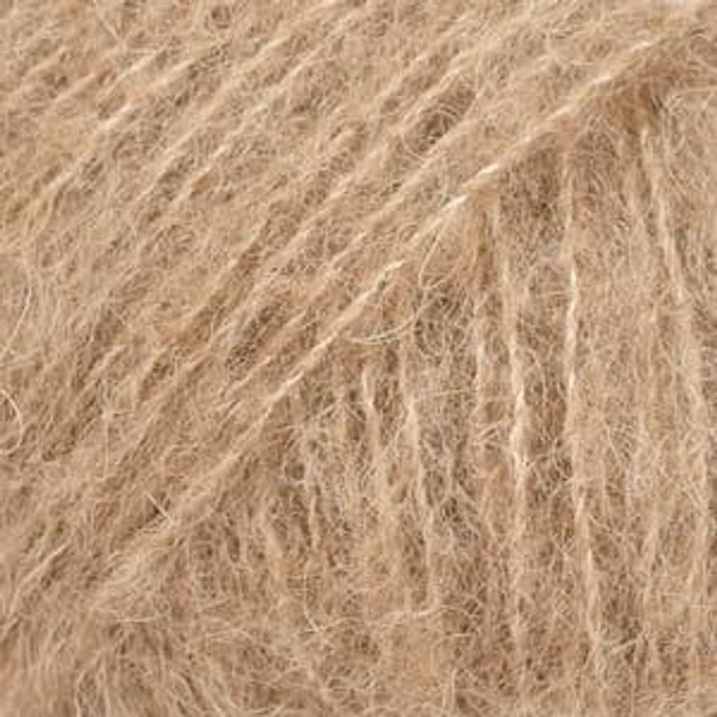 Drops Brushed Alpaca Silk 36 – Weiches Premium-Garn in Mandel (Alpaka & Seide)
