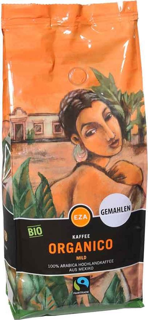 Kaffee Organico mild gemahlen 1kg von EZA