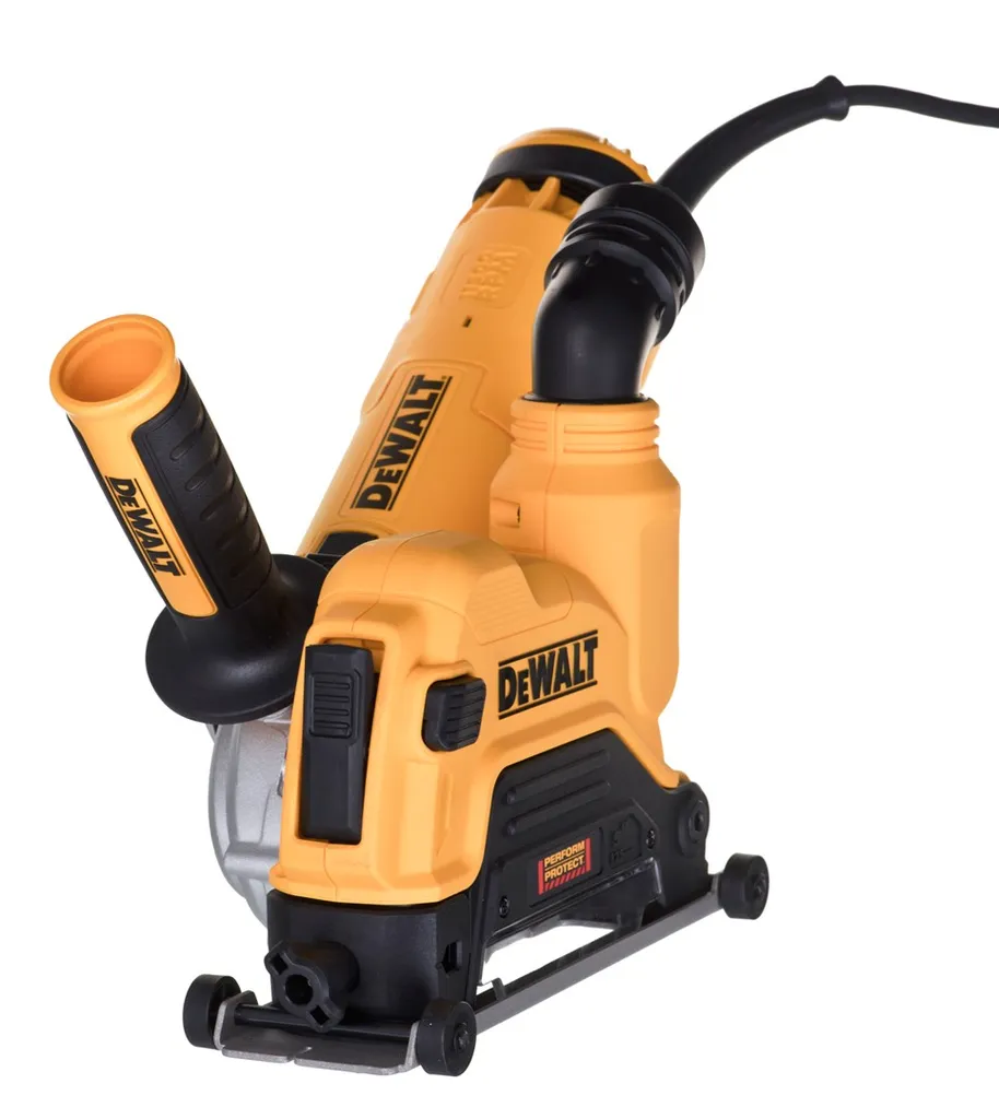 Meuleuse d'angle pour béton Dewalt DWE46107 1400W carter 125mm inclus