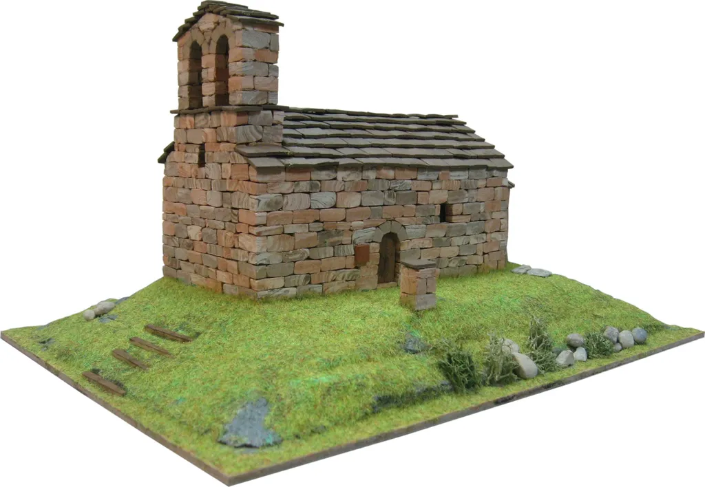 Domus Kits Arte Romanica 27 Quirc de Durro maquette église en pierre